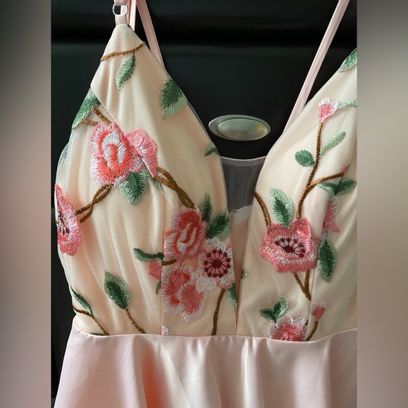 Fancy Pink Summer Dress - Picture 2 of 5